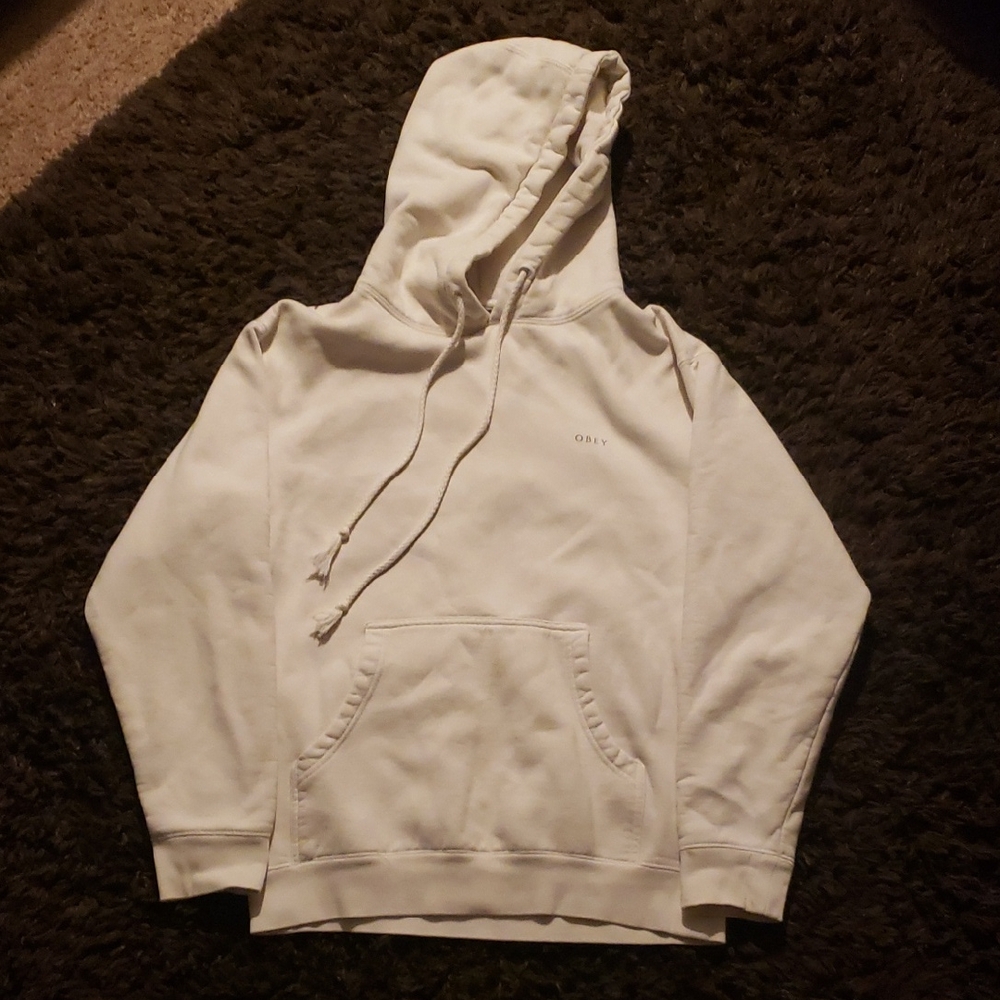 DNY Classic Cream Hoodie for Men